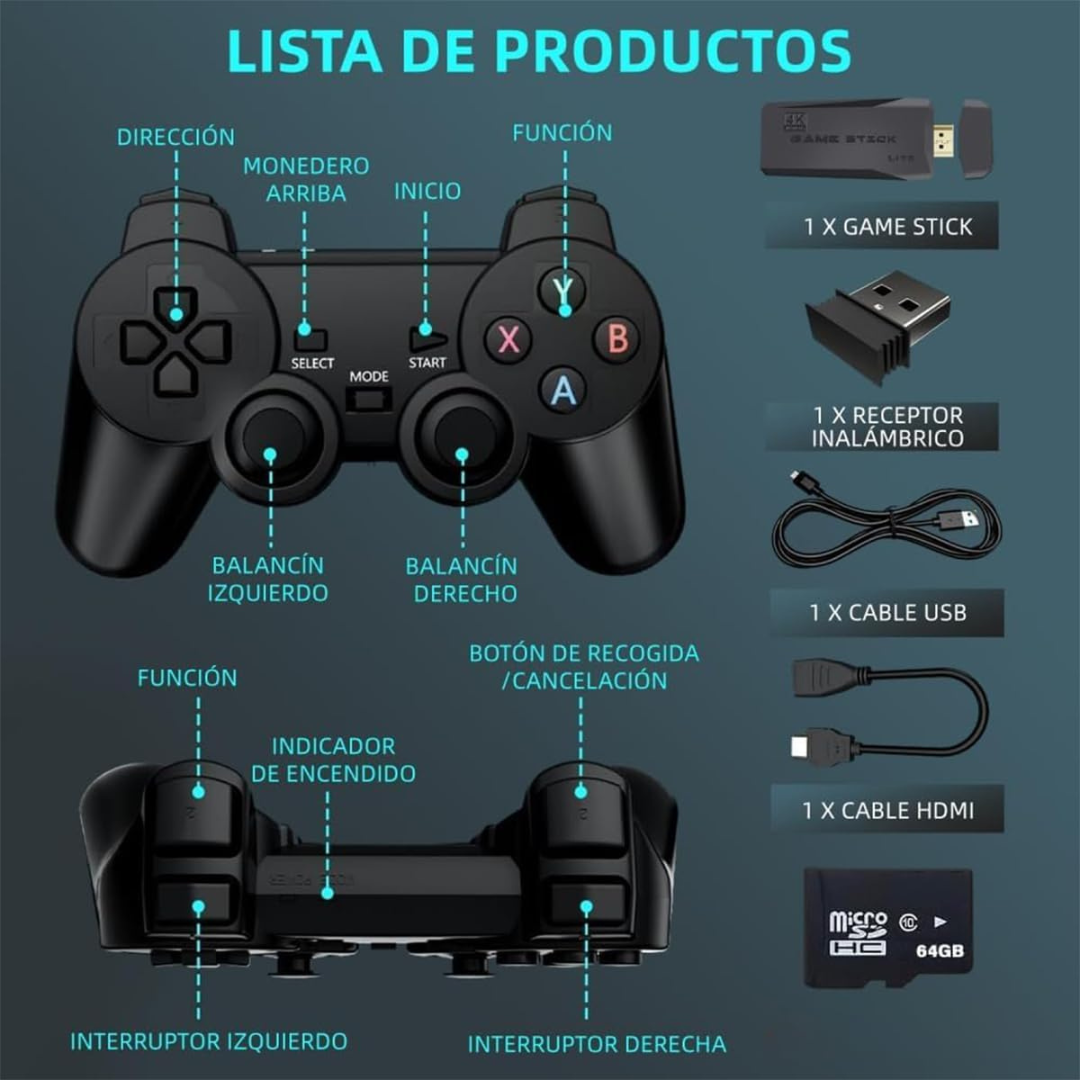 Consola M8 Retro